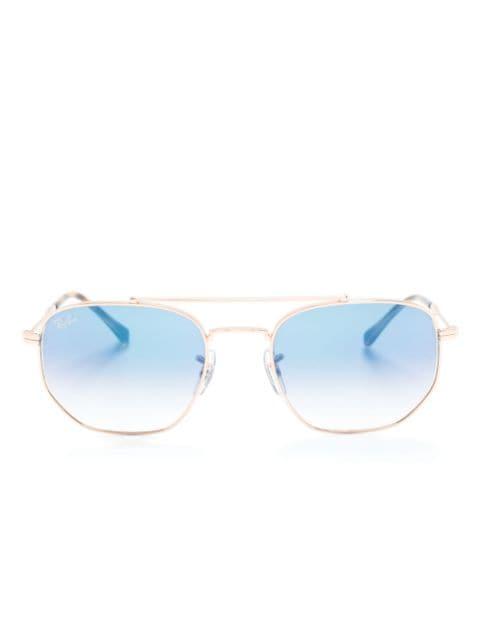 RB3707 geometric-frame sunglasses by RAY-BAN