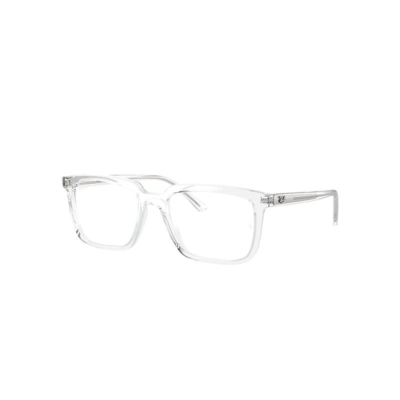 Ray-Ban Alain Optics Eyeglasses Transparent Frame Clear Lenses Polarized by RAY-BAN
