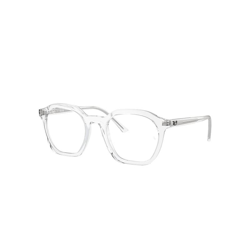 Ray-Ban Alice Optics Eyeglasses Transparent Frame Clear Lenses Polarized by RAY-BAN