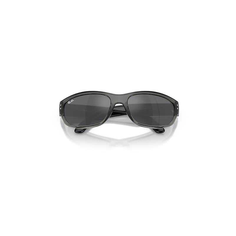 Ray-Ban Balorama Kids Bio-based Sunglasses Black Frame Silver Lenses by RAY-BAN