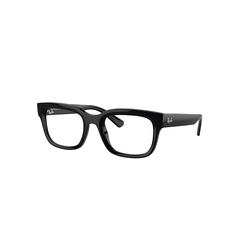 Ray-Ban Chad Optics Bio-based Eyeglasses Black Frame Clear Lenses Polarized by RAY-BAN