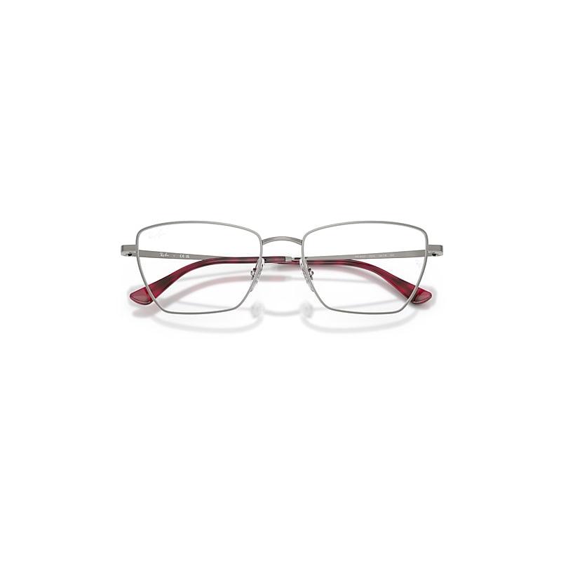 Ray-Ban Drea Optics Bio-based Eyeglasses Gunmetal Frame Clear Lenses Polarized by RAY-BAN