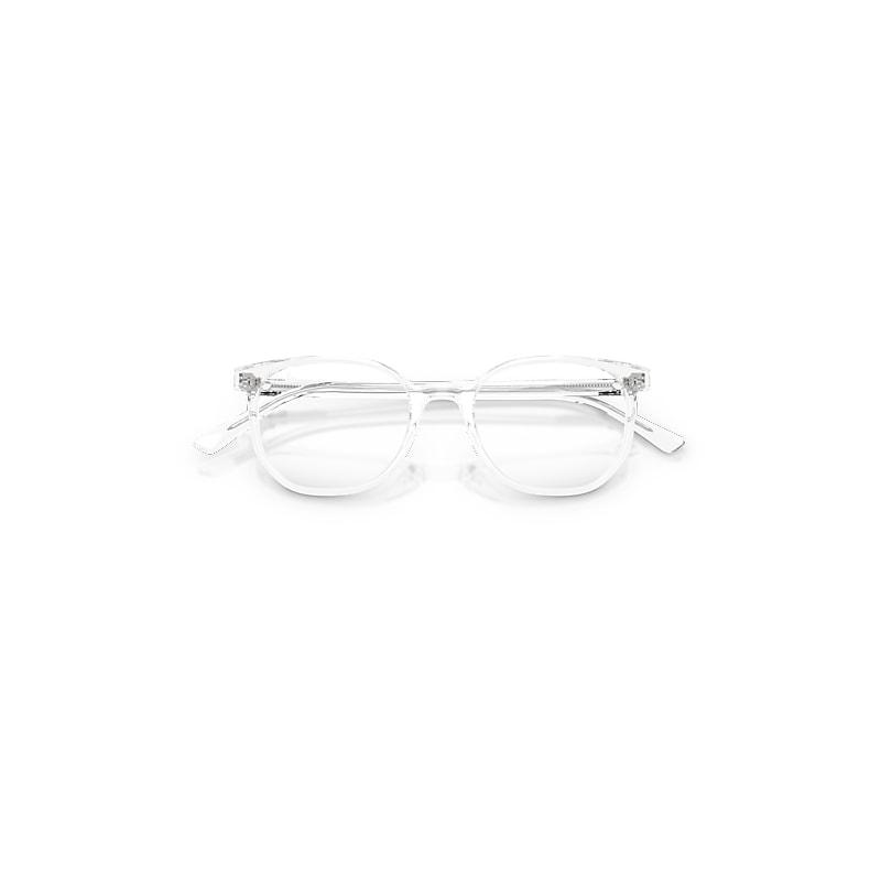 Ray-Ban Elliot Optics Eyeglasses Transparent Frame Clear Lenses Polarized by RAY-BAN