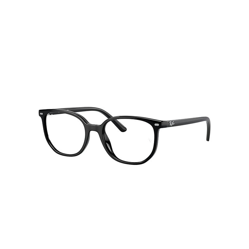 Ray-Ban Elliot Optics Kids Eyeglasses Black Frame Clear Lenses Polarized by RAY-BAN