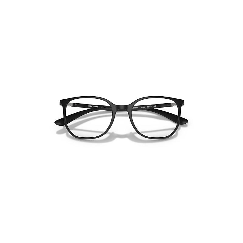 Ray-Ban Elliot Optics Liteforce Eyeglasses Sand Black Frame Clear Lenses Polarized by RAY-BAN