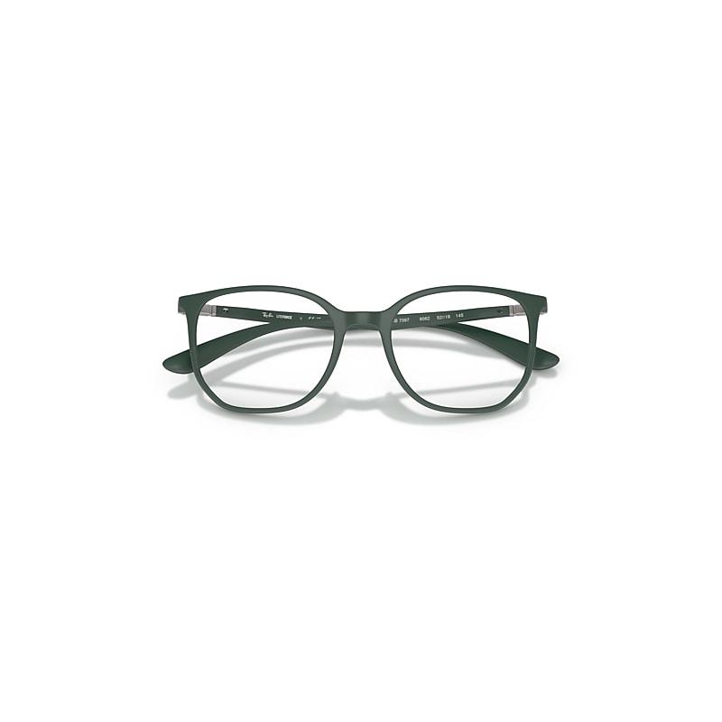 Ray-Ban Elliot Optics Liteforce Eyeglasses Sand Green Frame Clear Lenses Polarized by RAY-BAN