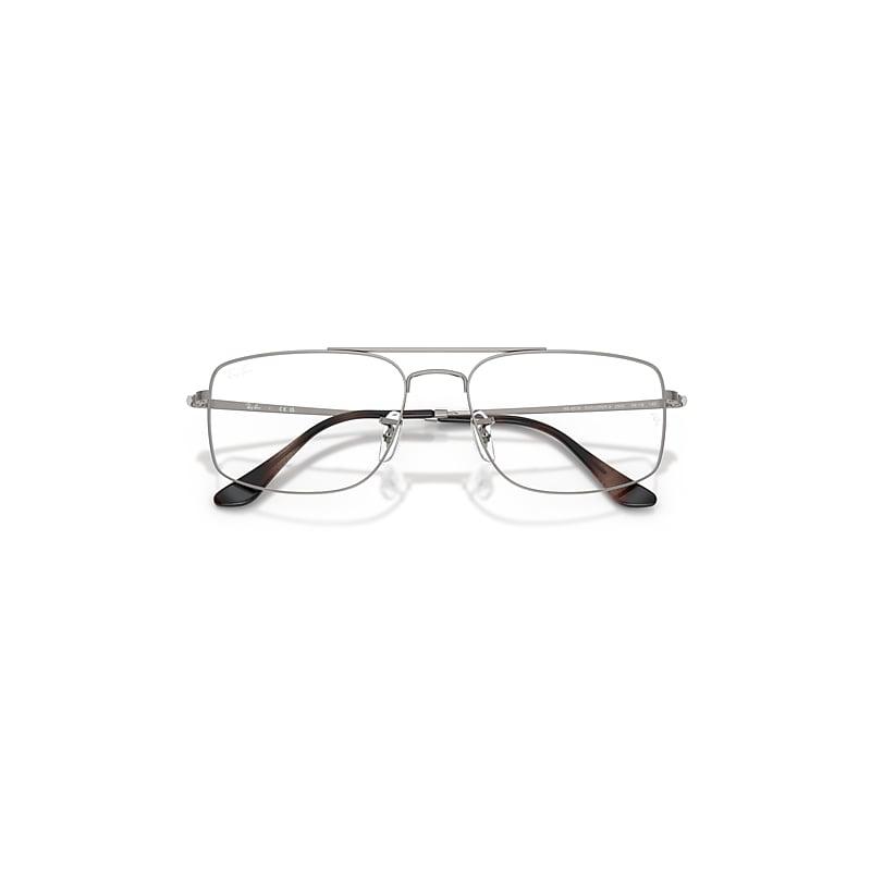 Ray-Ban Explorer IIi Optics Eyeglasses Gunmetal Frame Clear Lenses Polarized by RAY-BAN