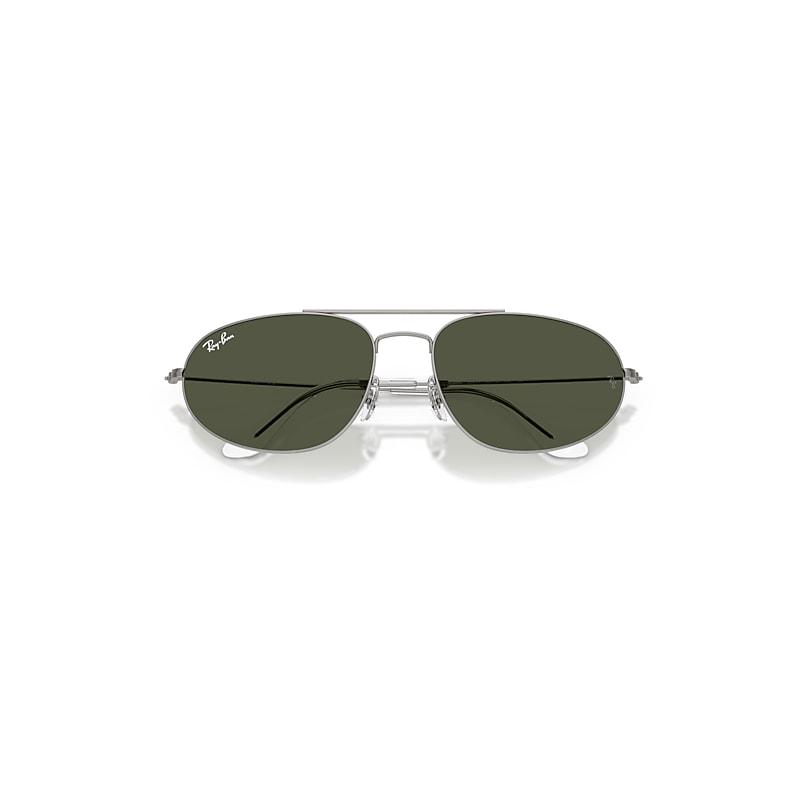 Ray-Ban Explorer Iv Sunglasses Gunmetal Frame Green Lenses by RAY-BAN