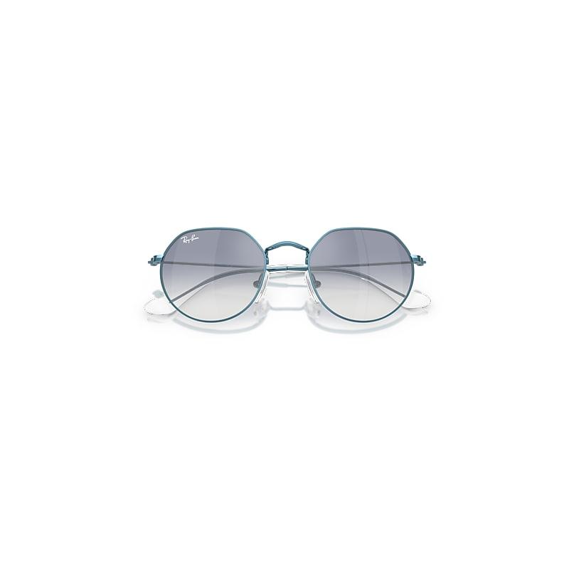Ray-Ban Jack Kids Sunglasses Light Blue Frame Blue Lenses by RAY-BAN