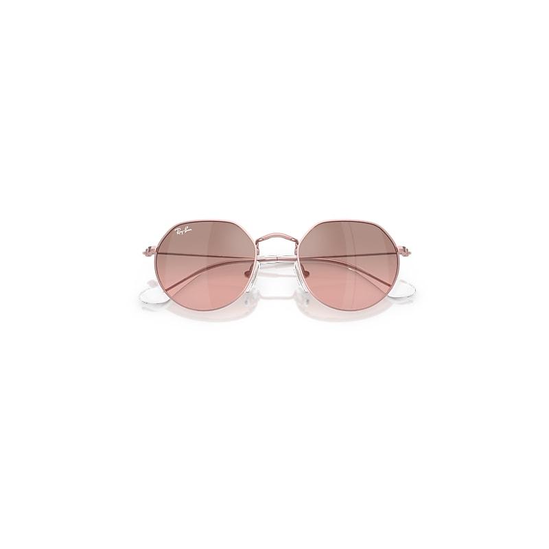 Ray-Ban Jack Kids Sunglasses Light Pink Frame Pink Lenses by RAY-BAN