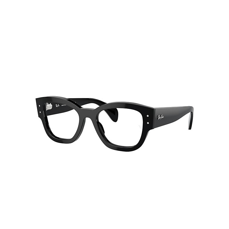 Ray-Ban Jorge Optics Eyeglasses Black Frame Clear Lenses Polarized by RAY-BAN