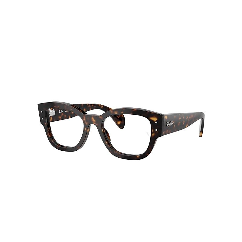 Ray-Ban Jorge Optics Eyeglasses Havana Frame Clear Lenses Polarized by RAY-BAN