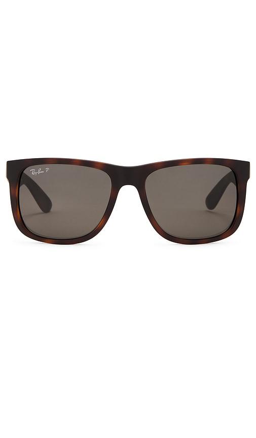 Ray-Ban Justin Polarized Square Sunglasses in Black by RAY-BAN