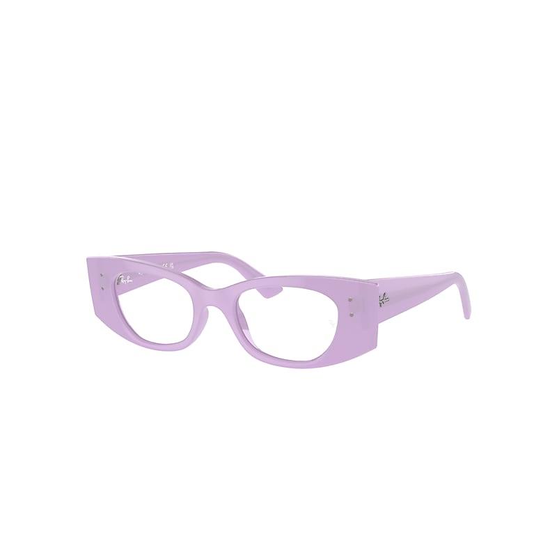 Ray-Ban Kat Optics Bio-based Eyeglasses Lillac Frame Clear Lenses Polarized by RAY-BAN