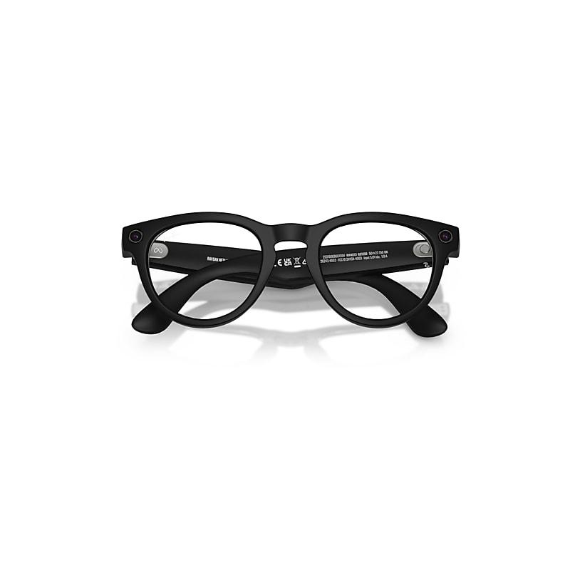 Ray-Ban Meta Black Frame Clear Lenses AI by RAY-BAN