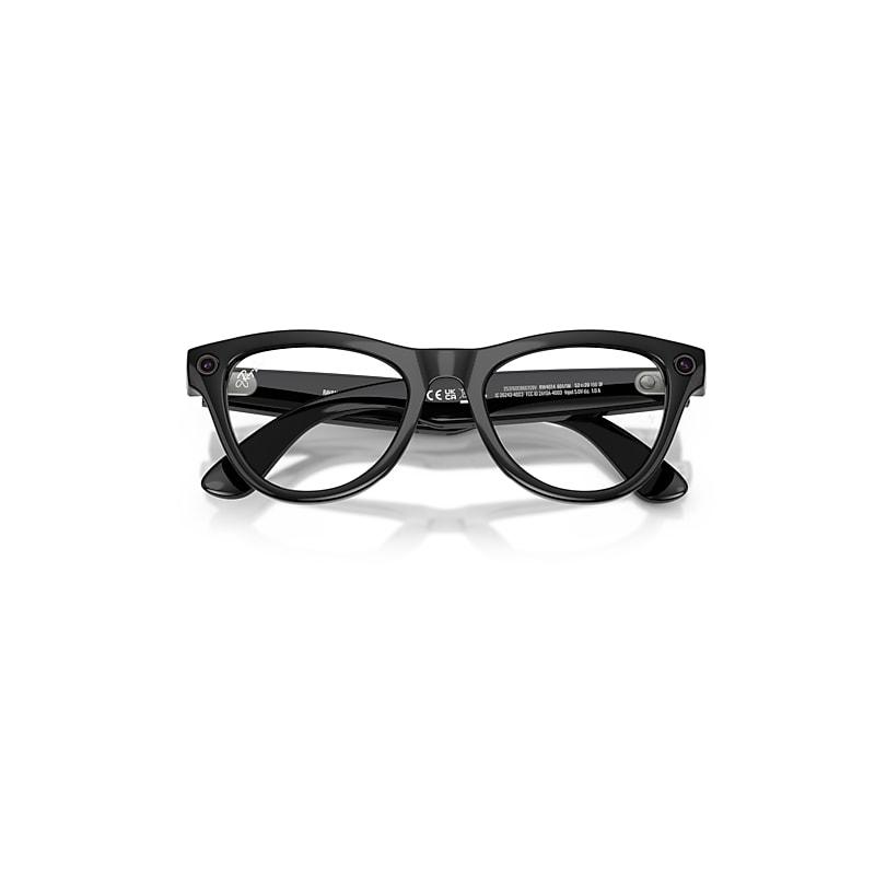 Ray-Ban Meta Black Frame Green Lenses AI by RAY-BAN