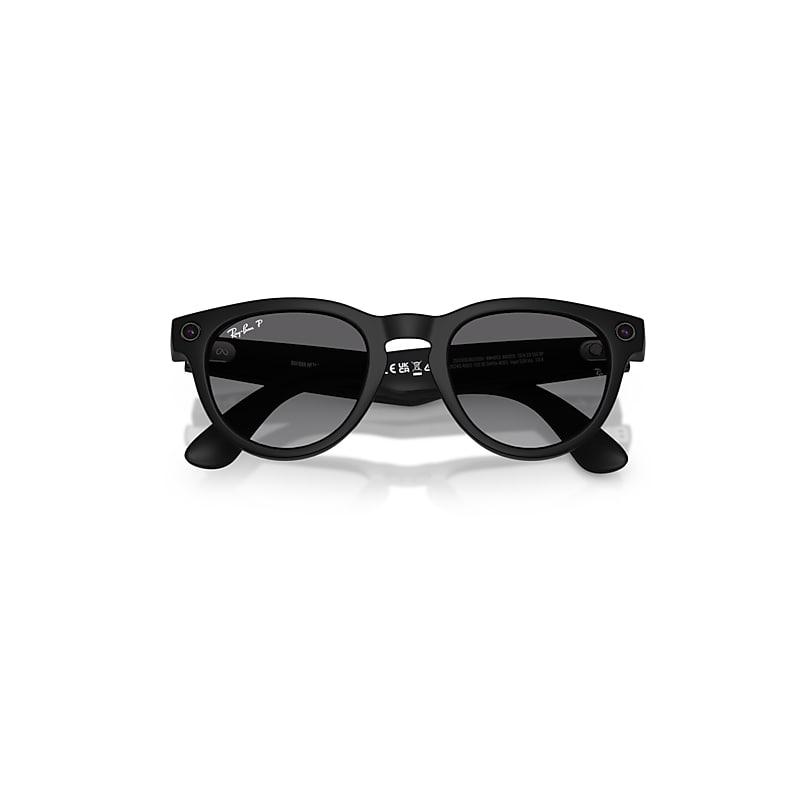 Ray-Ban Meta Black Frame Grey Lenses AI by RAY-BAN