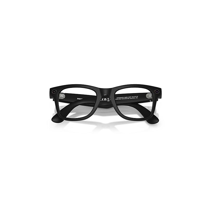 Ray-Ban Meta Black Frame Grey Lenses AI by RAY-BAN