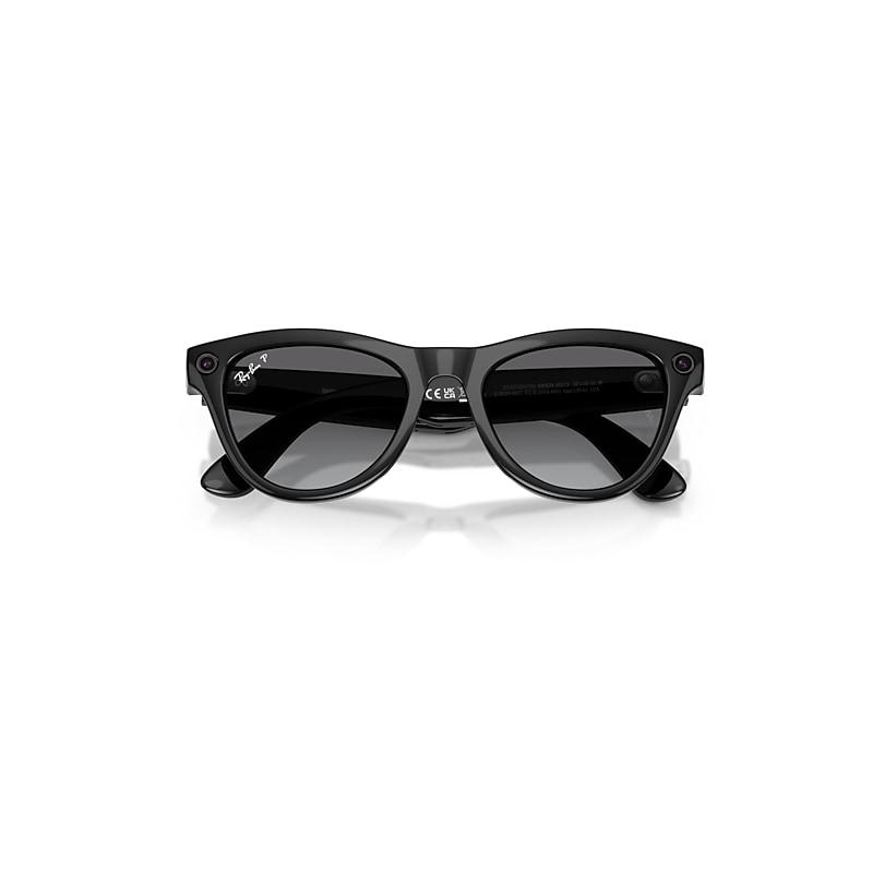Ray-Ban Meta Black Frame Grey Lenses AI by RAY-BAN