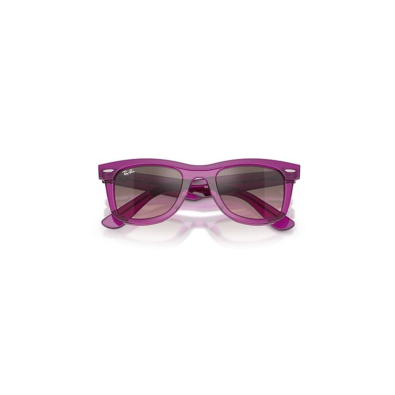 Ray-Ban Mini Street Neat Sunglasses Violet Frame Pink Lenses by RAY-BAN