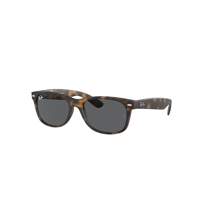 Ray-Ban New Wayfarer Classic Sunglasses Havana Frame Grey Lenses by RAY-BAN