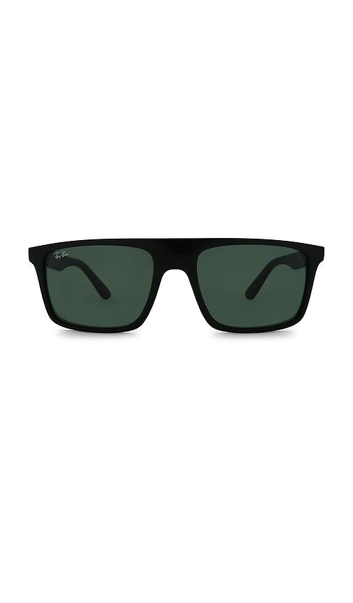 Ray-Ban RB2222 Rectangular Sunglasses in Black by RAY-BAN