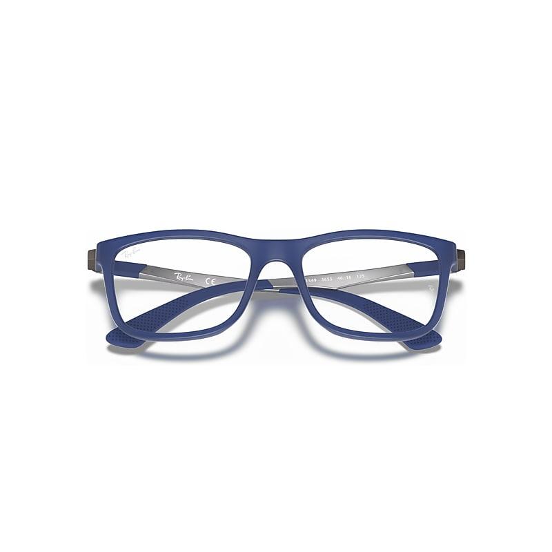 Ray-Ban Rb1549 Optics Kids Eyeglasses Gunmetal Frame Clear Lenses Polarized by RAY-BAN