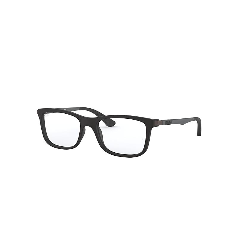 Ray-Ban Rb1549 Optics Kids Eyeglasses Gunmetal Frame Clear Lenses Polarized by RAY-BAN