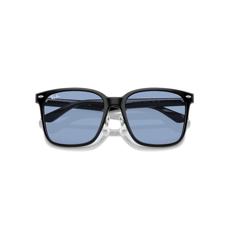 Ray-Ban Rb2206d Sunglasses Black Frame Blue Lenses by RAY-BAN
