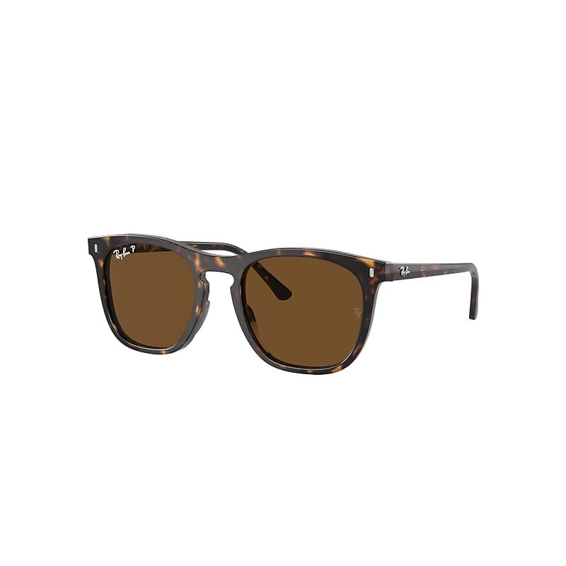 Ray-Ban Rb2210 Sunglasses Havana Frame Brown Lenses Polarized by RAY-BAN