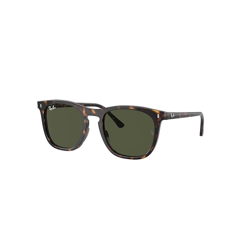 Ray-Ban Rb2210 Sunglasses Havana Frame Green Lenses by RAY-BAN