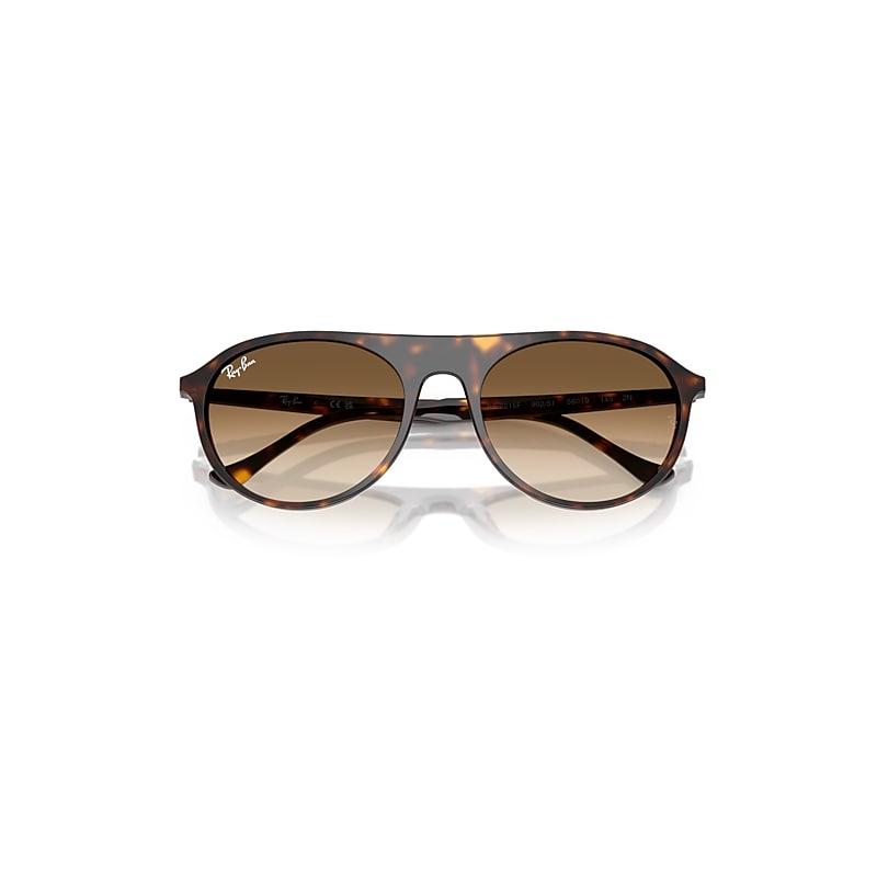 Ray-Ban Rb2215 Sunglasses Havana Frame Brown Lenses by RAY-BAN