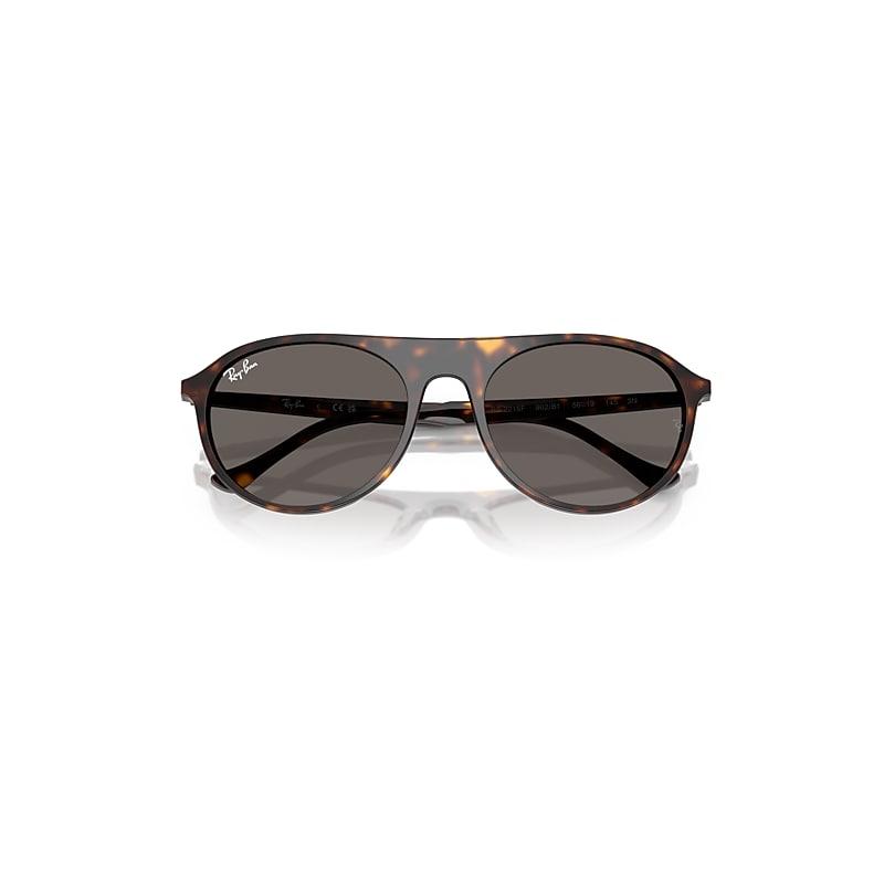 Ray-Ban Rb2215 Sunglasses Havana Frame Grey Lenses by RAY-BAN