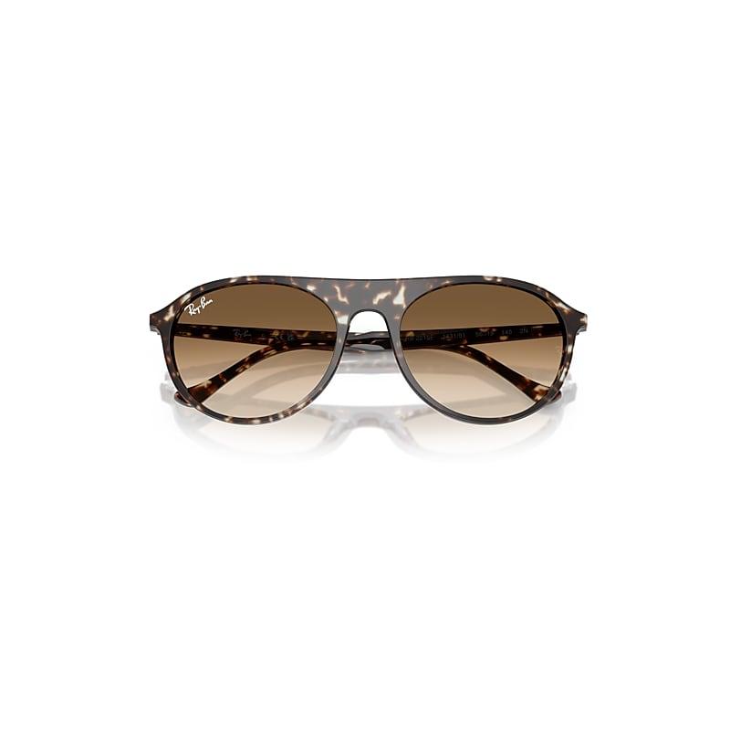 Ray-Ban Rb2215 Sunglasses Havana Yellow Turtle Frame Brown Lenses by RAY-BAN