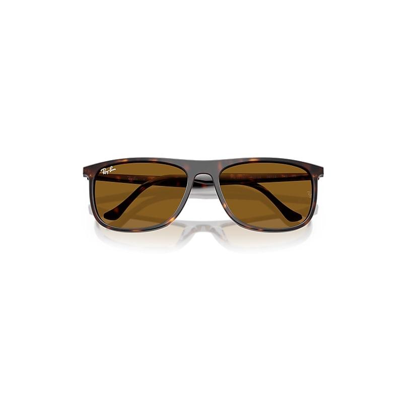 Ray-Ban Rb2216 Sunglasses Havana Frame Brown Lenses by RAY-BAN