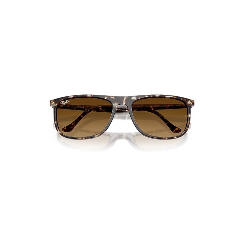 Ray-Ban Rb2216 Sunglasses Havana Yellow Turtle Frame Brown Lenses by RAY-BAN