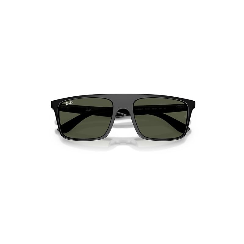 Ray-Ban Rb2222 Sunglasses Black Frame Green Lenses by RAY-BAN