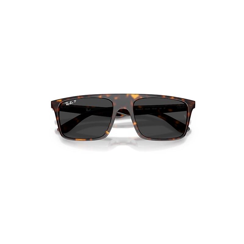Ray-Ban Rb2222 Sunglasses Havana Frame Black Lenses Polarized by RAY-BAN