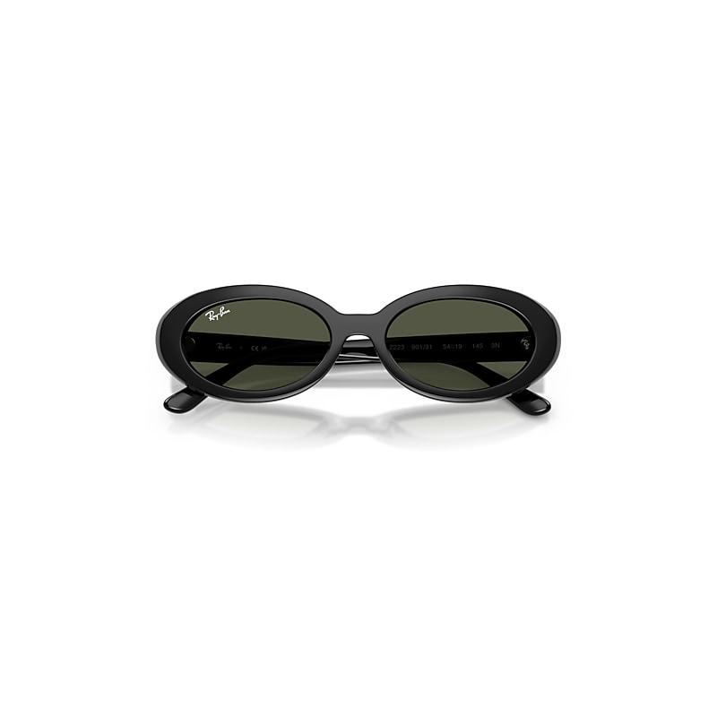 Ray-Ban Rb2223 Sunglasses Black Frame Green Lenses by RAY-BAN