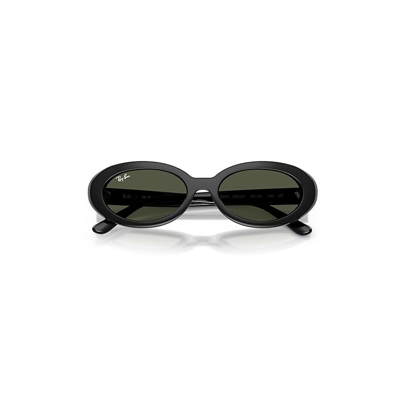 Ray-Ban Rb2223 Sunglasses Black Frame Green Lenses by RAY-BAN