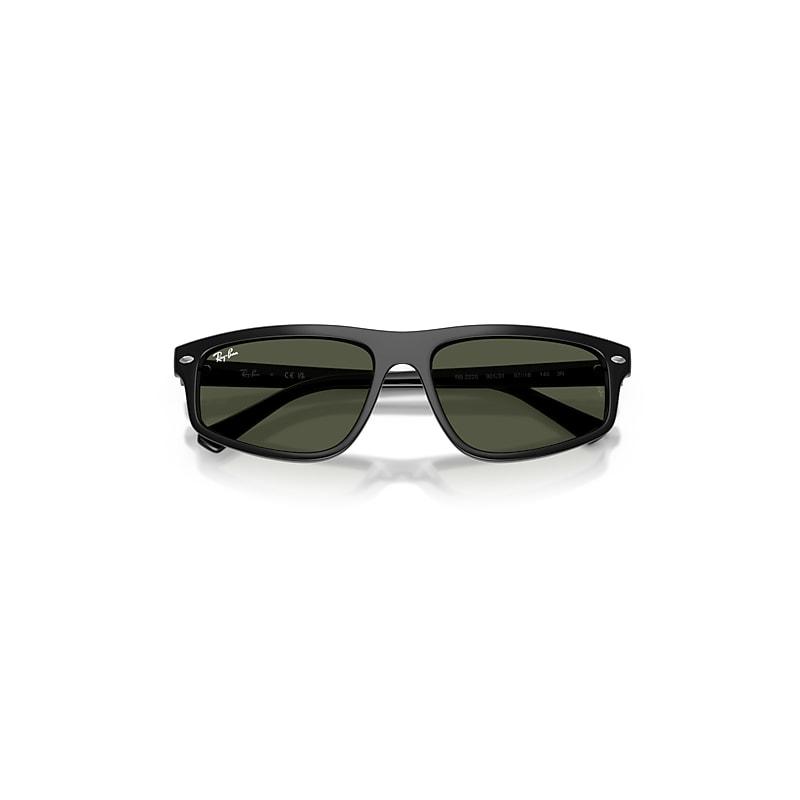 Ray-Ban Rb2225 Sunglasses Black Frame Green Lenses by RAY-BAN