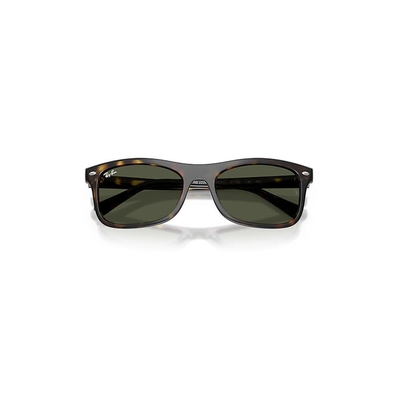 Ray-Ban Rb2226 Sunglasses Havana Frame Green Lenses by RAY-BAN