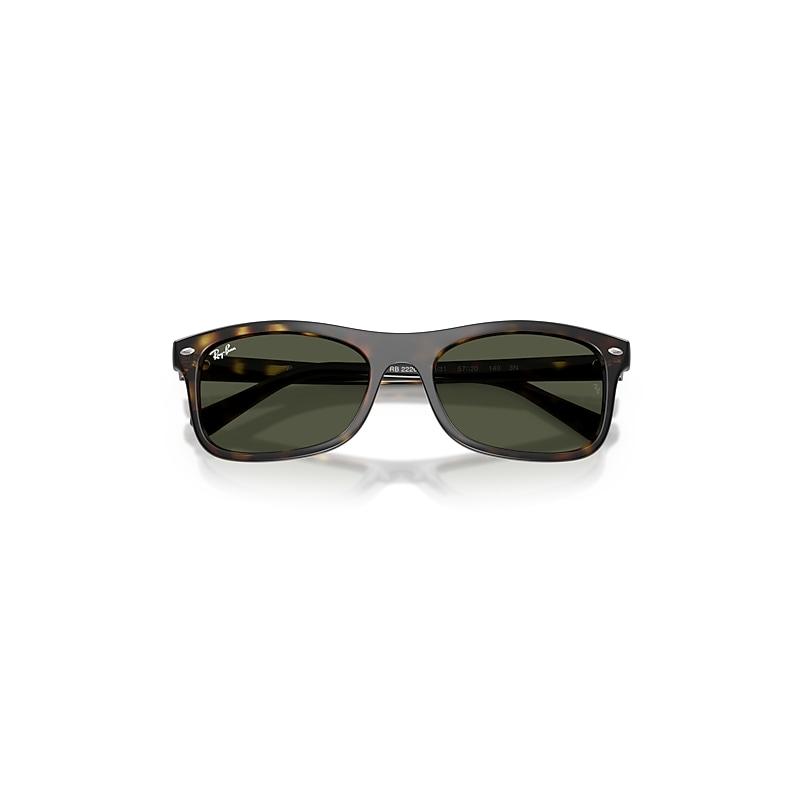 Ray-Ban Rb2226 Sunglasses Havana Frame Green Lenses by RAY-BAN