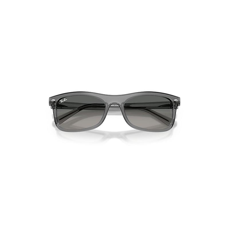 Ray-Ban Rb2226 Sunglasses Transparent Grey Frame Grey Lenses by RAY-BAN