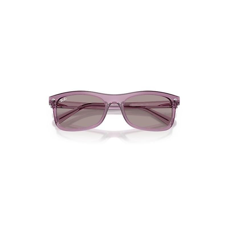 Ray-Ban Rb2226 Sunglasses Transparent Violet Frame Violet Lenses by undefined Ray-Ban Rb2226 Sunglasses Transparent Violet Frame Violet Lenses by undefined