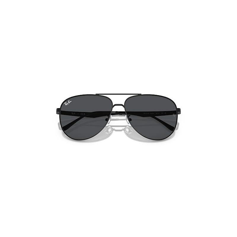 Ray-Ban Rb3712d Sunglasses Black Frame Grey Lenses by RAY-BAN
