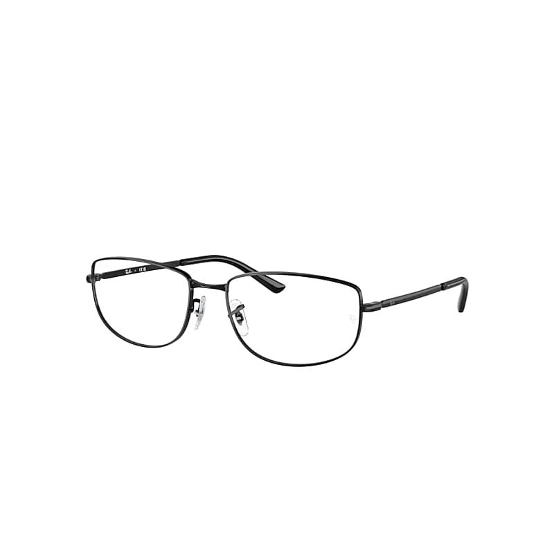 Ray-Ban Rb3732v Optics Eyeglasses Black Frame Clear Lenses Polarized by RAY-BAN