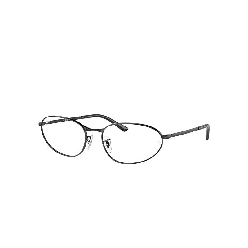 Ray-Ban Rb3734v Optics Eyeglasses Black Frame Clear Lenses Polarized by RAY-BAN