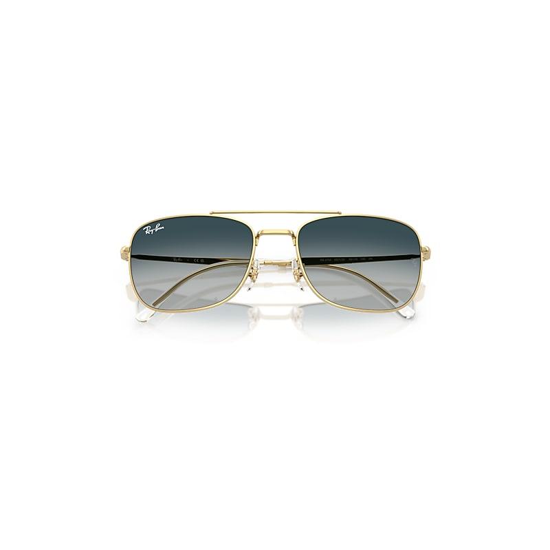 Ray-Ban Rb3755 Sunglasses Arista Gold Frame Grey Lenses by RAY-BAN