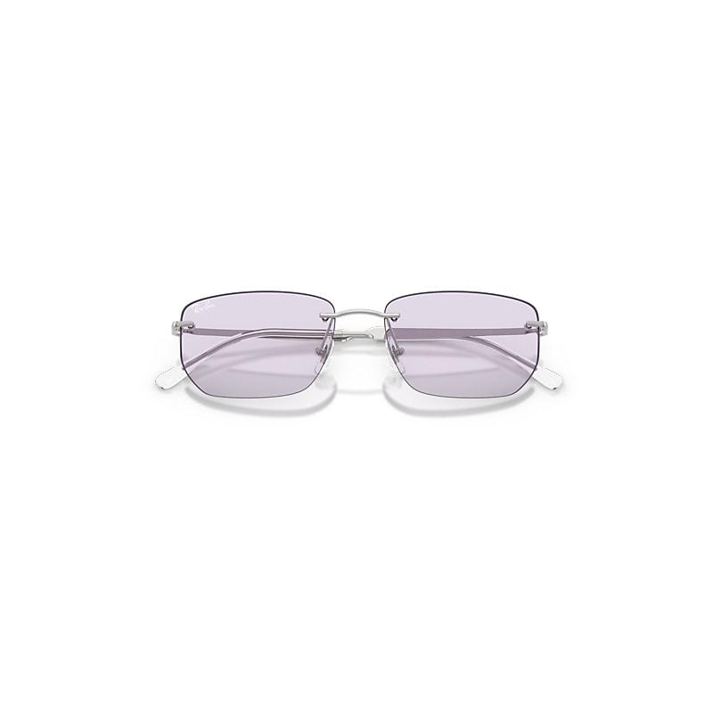 Ray-Ban Rb3768 Transitions ® Color Touch ™ Lenses Sunglasses Silver Frame Violet Lenses by RAY-BAN